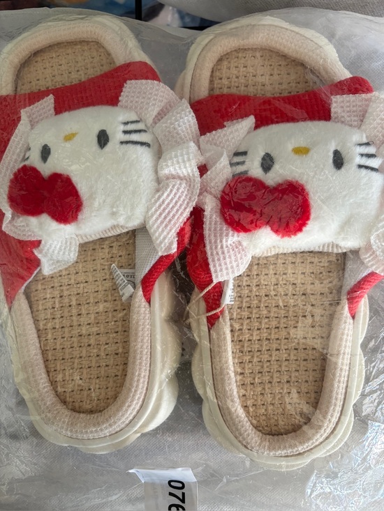 Sanrio Other - Hello Kitty Red and White Slippers
